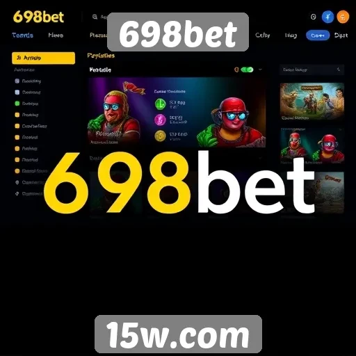 Como navegar na interface do 698bet