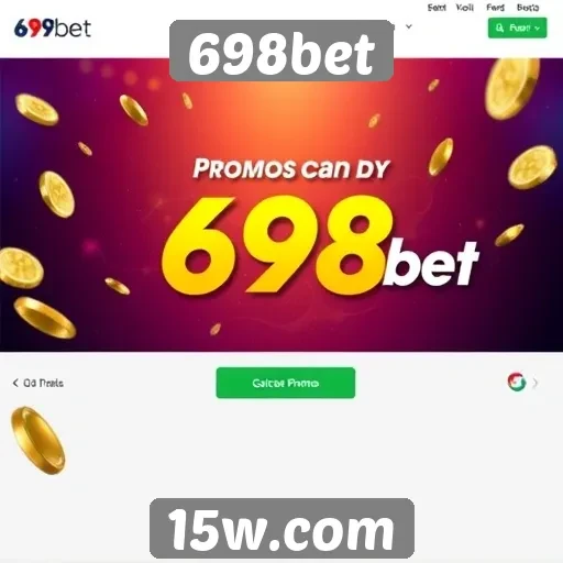 Novas promoções disponíveis na 698bet