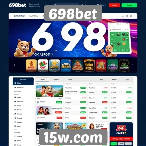 Experiência de usuário no site 698bet